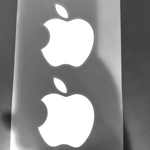 Apple stickers
